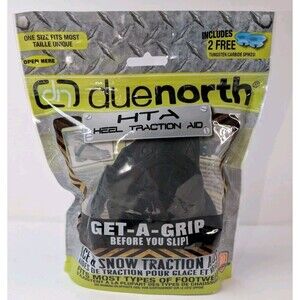 Due North Ice Snow Cleats Tungsten Carbide Spikes HTA Heel Traction Aid